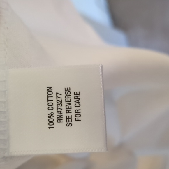Croft & Barrow White Top Size L - Picture 3 of 4